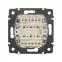 Выключатель 2-кл. СП Valena 10А IP31 250В механизм бел. IEK 774405
