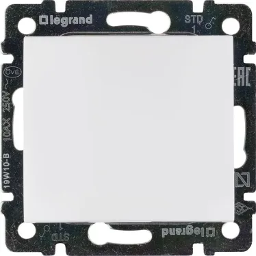 Выключатель 1-кл. СП Valena 10А IP31 250В механизм бел. IEK 774401