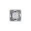 Переключатель проходной 1-кл. СП Glossa 10А IP20 (сх. 6) 10AX механизм бел. SE GSL000161