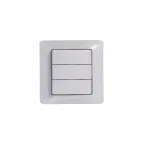 Выключатель 3-кл. СП Glossa 10А IP20 (сх. 1+1+1) 10AX механизм бел. SE GSL000131