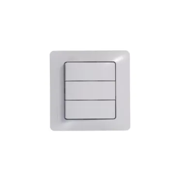 Выключатель 3-кл. СП Glossa 10А IP20 (сх. 1+1+1) 10AX механизм бел. SE GSL000131