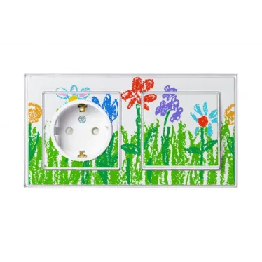 Выключатель 1-кл. СП AtlasDesign Art 10А IP20 (сх. 1) 10AX механизм бел. SE ATN200111