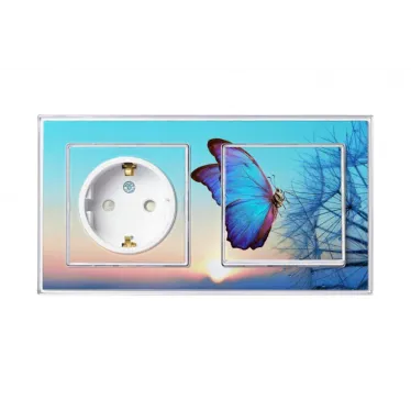 Выключатель 1-кл. СП AtlasDesign Art 10А IP20 (сх. 1) 10AX механизм бел. SE ATN200111