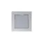 Выключатель 1-кл. СП AtlasDesign 10А IP20 (сх. 1) 10AX механизм алюм. SE ATN000311