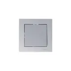 Выключатель 1-кл. СП AtlasDesign 10А IP20 (сх. 1) 10AX механизм алюм. SE ATN000311