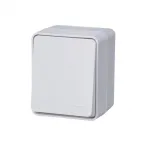 Переключатель проходной 1-кл. ОП AtlasDesign PROFI IP54 10AX бел. SE ATN540161