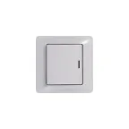 Выключатель 1-кл. СП Glossa 10А IP20 (сх. 1а) 10AX с подсветкой механизм бел. SE GSL000113