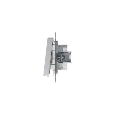 Переключатель проходной 1-кл. СП AtlasDesign 10А IP20 (сх. 6) 10AX механизм алюм. SE ATN000361