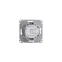Переключатель проходной 1-кл. СП Glossa 10А IP20 (сх. 6а) 10AX с подсветкой механизм бел. SE GSL000163