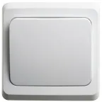 Переключатель проходной 1-кл. СП Этюд 10А IP20 бел. SE BC10-004B