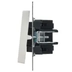 Выключатель проходной 1-кл. СП BRITE ВС10-1-6-БрБ 10А механизм бел. IEK BR-V12-0-10-K01