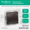 Выключатель 1-кл. СП AtlasDesign 10А IP20 (сх. 1) 10AX механизм мокко SE ATN000611