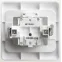 Переключатель проходной 1-кл. СП Этюд 10А IP20 бел. SE BC10-004B