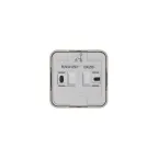 Выключатель 2-кл. ОП Blanca 10А IP20 (сх. 5) 250В с изолир. пластиной беж. SE BLNVA105017