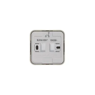 Выключатель 2-кл. ОП Blanca 10А IP20 (сх. 5) 250В с изолир. пластиной беж. SE BLNVA105017
