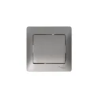 Выключатель 1-кл. СП Glossa 10А IP20 (сх. 1) 10AX механизм платина SE GSL001211