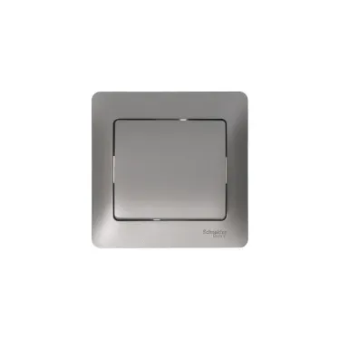 Выключатель 1-кл. СП Glossa 10А IP20 (сх. 1) 10AX механизм платина SE GSL001211