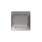 Переключатель проходной 1-кл. СП Glossa 10А IP20 (сх. 6) 10AX механизм платина SE GSL001261