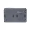 Блок ОП AtlasDesign PROFI IP54 (розетка 1-м 16А заземл. защ. шторки + 1-кл. выключатель 10А) антрацит SE ATN544070