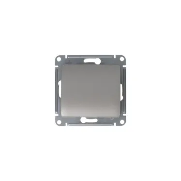 Выключатель 1-кл. СП Glossa 10А IP20 (сх. 1) 10AX механизм платина SE GSL001211