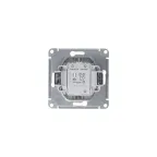 Выключатель 2-кл. СП Glossa 10А IP20 (сх. 5) 10AX механизм платина SE GSL001251