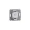 Кнопка нажимная 1-кл. СП Glossa 10А IP20 (сх. 1) 10AX механизм бел. SE GSL000115