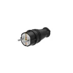                  Вилка прямая MultiSet 16А 250В IP44 с заземл. каучук черн. SE MST4001BK
               
