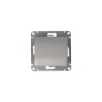 Переключатель проходной 1-кл. СП Glossa 10А IP20 (сх. 6) 10AX механизм платина SE GSL001261