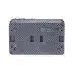 Блок ОП AtlasDesign PROFI IP54 (розетка 1-м 16А заземл. защ. шторки + 2-кл. выключатель 10А) антрацит SE ATN544074