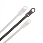 Хомут кабельный КСО 4х110 нейл. бел. (уп.100шт) Fortisflex 80528