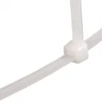 Хомут кабельный КСС 3х200 нейл. бел. (уп.100шт) Fortisflex 49394