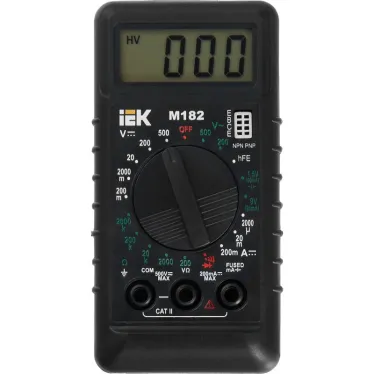 Мультиметр цифровой Compact M182 IEK TMD-1S-182