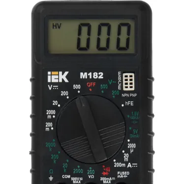 Мультиметр цифровой Compact M182 IEK TMD-1S-182