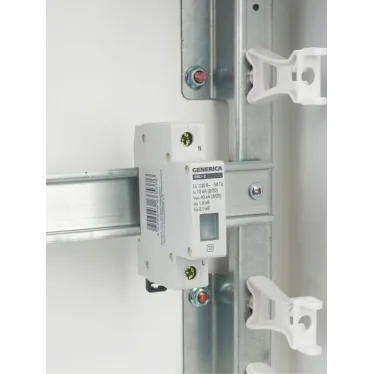 Ограничитель перенапряжения ОПС1-C 1Р 10/40кА 230В GENERICA MOP20-1-C-G