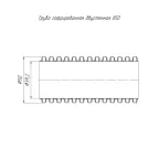 Труба гофрированная двустенная ПНД гибкая d50мм с протяжкой SN26 450 красн. (уп.100м) Промрукав PR15.0021