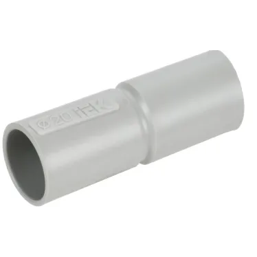 Муфта соединительная для жестких труб d20 GIG-20 ELASTA IEK CTA10D-GIG20-K41-100