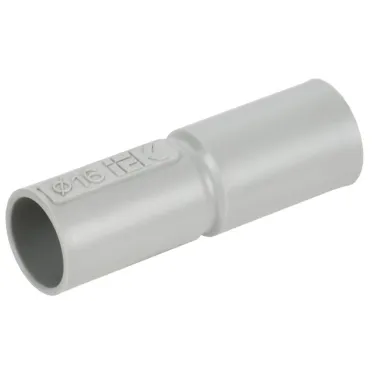 Муфта соединительная для жестких труб d16 GIG-16 ELASTA IEK CTA10D-GIG16-K41-100