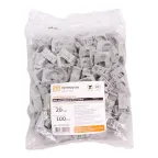 Держатель для труб (клипса) d32мм (уп.100шт) Fortisflex 44243
