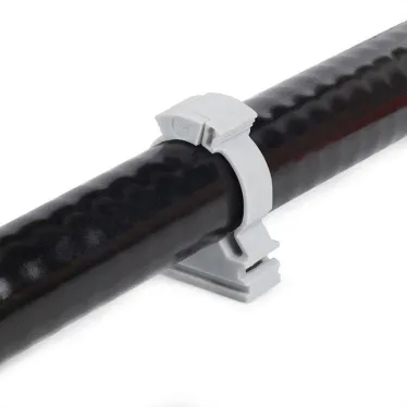 Держатель для труб (клипса) d25мм с замком (уп.250шт) Fortisflex 74361