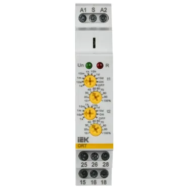Реле задержки выключения ORT 1 контакт 12-240В AC/DC IEK ORT-B1-ACDC12-240V