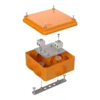                  Коробка огнестойкая ОП 40-0300-FR6.0-4 Е15-Е120 100х100х50 Промрукав 40-0300-FR6.0-4
               